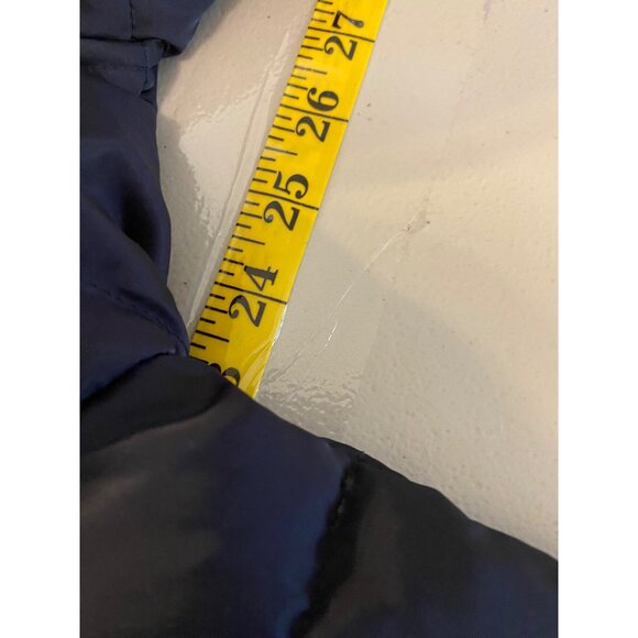 Kenneth Cole Reaction Winter Black Quilted Puffer Coat Zip Front High Collar XL - Picture 6 of 14